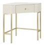 Corner console Sharon, corner, with drawer, 84.5 × 77 × 60 cm
