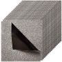 Ковровые плитки VEVOR, 10 шт, Коричневые, 457,2 × 457,2 × 12 мм
