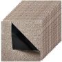 Mattolaatat VEVOR SXP-HPD-02, 10 kpl, Ruskeat, 457,2 × 457,2 mm
