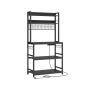 Kitchen shelf 40x80x170cm., black