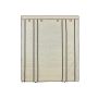 Fabric wardrobe 175 x 150 cm, beige
