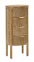 GOTEBORG chest of drawers, 3 drawers, Brown, 38 × 82 × 33.5 cm