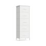 SONGMICS chest of drawers, 4 fabric drawers, 39.6 × 116.7 × 30 cm