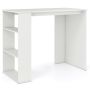 Computer desk, with side bookshelf, 90 × 45 × 75 cm