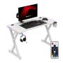 Игровой компьютерный стол Huzaro Hero 2.3 RGB, 131 × 11 × 77 см