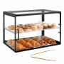 Konditoriavitriini VEVOR GTDAP04, 2 tasoa, 550 × 385 × 390 mm