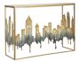 Console City, Gold, 110 × 81 × 38.5 cm