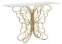 Butterfly Console Table, Gold, 110 × 76 × 40 cm