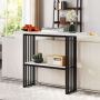 Console table, 2 levels, 120 × 92.5 × 29 cm