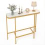 Console table, White, 110 × 91 × 30 cm