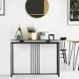 Console table, Black, 120 × 90 × 30 cm
