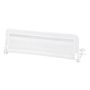 Baby bed guard, grey/white, 100/120 × 41 × 42 cm