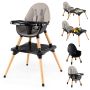 Baby high chair, 6 in 1, 62 × 100 × 62 cm