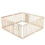 Baby playpen, 8 parts, 156 × 159 cm