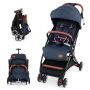 Baby stroller, 5-point safety harness, 88 × 97 × 53 cm