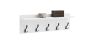 Stylish clothes rack Andy 100x30x16 cm, white
