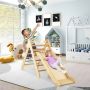 Climbing toy, with slide, Multicolored, 85.5 × 48 × 74 cm