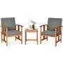 Outdoor furniture set, 3 pieces
