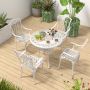 Outdoor furniture set, 5 pieces