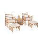 Outdoor furniture set, 5 pieces