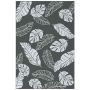 Outdoor rug Outsunny 182x274x0.3cm., gray/white