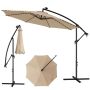 Outdoor umbrella, 112 LED lights, 303 × 243.5 cm