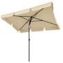 Ulkosateenvarjo FLOKS, beige, 125 × 200 × 235 cm