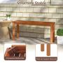 Outdoor bench, 2-seater, 100 × 47 × 30 cm