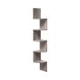 Corner shelf, gray