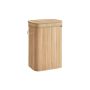 Laundry basket 31.5x42.5x61cm., light brown