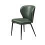 Bar stool 55x52x79cm., green/black