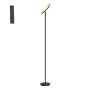 LED floor lamp VASAGLE, 30 W, Black, 25 × 176 × 25 cm