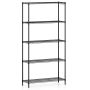 Shelving system, 5 shelves, 91 × 182 × 35 cm