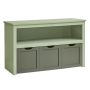 Children's shelf 30x102x60cm., green