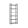 Shelf 30x66x186cm., black