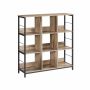Shelf 30x100x103.1cm., light brown/black