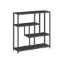 Shelf 30x100x103cm., black