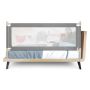 Bed guardrail, 24 height settings, 175 × 25 × 101.5 cm