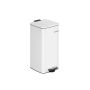 Trash can 34x28.5x54.4cm., white