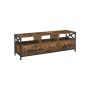 TV cabinet LTV301B01 147 x 40 x 50 cm., brown/black