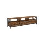 TV cabinet 40x178x50cm., brown/black