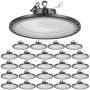 Katto-LED-valaisin VEVOR AR-LHB-150W, 20 kpl, 150 W, Musta, 300 × 300 × 80 mm