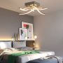 Ceiling light, 4 LED strips, 23 × 53 × 36 cm
