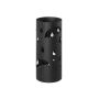 Metal umbrella stand, black