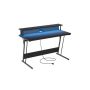 Desk 55×135×76cm., black