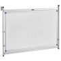 Magnetic board, Double-sided, 360° rotatable, 96.5 × 1.5 × 76 cm