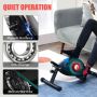 Magnetic mini exercise bike, 16 resistance levels, 66–68.58 × 40.64 × 27.94–35.56 cm