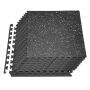 Jumppamattojen sarja VEVOR HRD-XJD6610-12W, 12 kpl, 600 × 600 × 10 mm