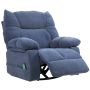 Hierontarecliner, lämmityksellä ja jalkatuella, 98 × 98 × 90 cm