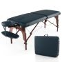 Massage table, Foldable, adjustable, 210.82 × 69.85 × 63.5–88.9 cm